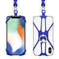 Universal Lanyard For Phone Silicone Sports Phone Strap Mobile Phone Lanyards Ring Holder Case Neck Hanging Rope Sling Chain
