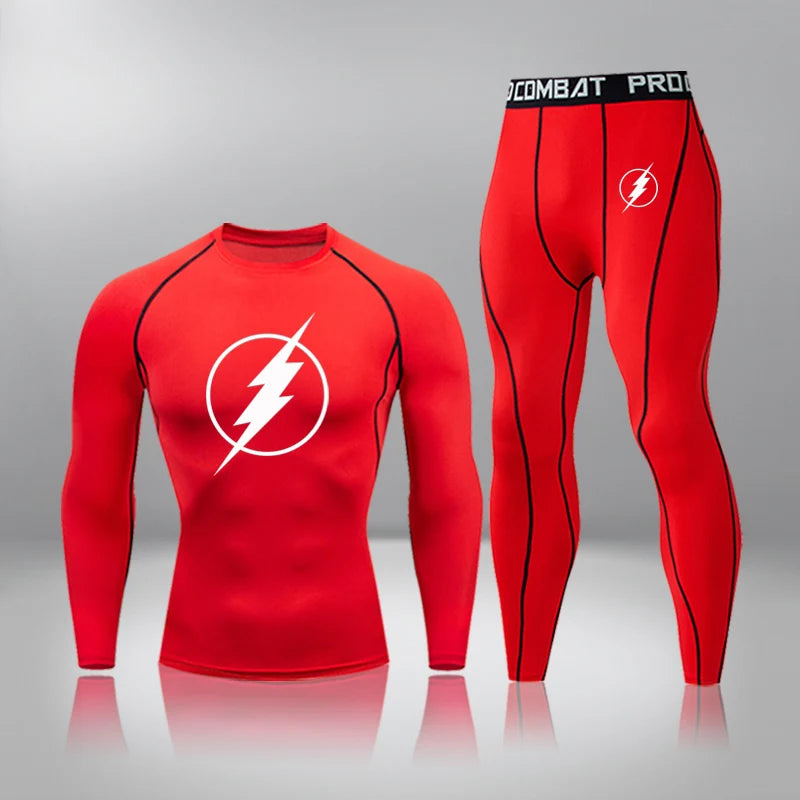 Men's Warm Base Coat Thermal Underwear Set Winter Cosy Line For Hunting Hiking Active Sports Track And Field Team,Football Sport