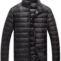 2026 Royal Blue Hooded Parkas Men's Zipper Control Winter Jacket Fashion Hot Sale Jaqueta Plus Size S-5XL Lightweight Warm Coats