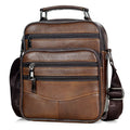 Hot Fashion Men Messenger Bags Genuine Leather Handbags for Man Luxury Brand Male Crossbody Bag for Mini Pad Boy Shoulder Bag