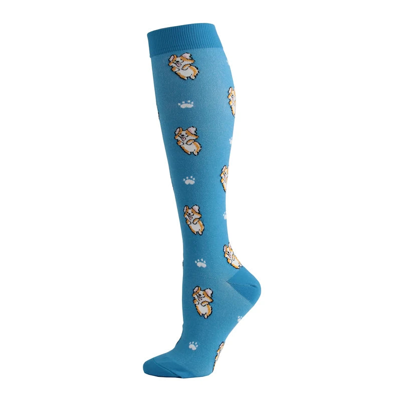 HUAYASX cute Compression Stockings Women men Pressure | SAMAG