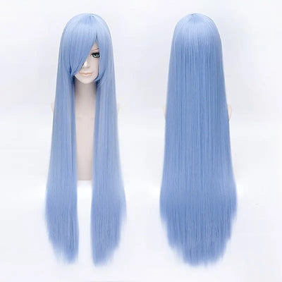 QQXCAIW Women Men Long Straight Cosplay Wig Party Light | SAMAG