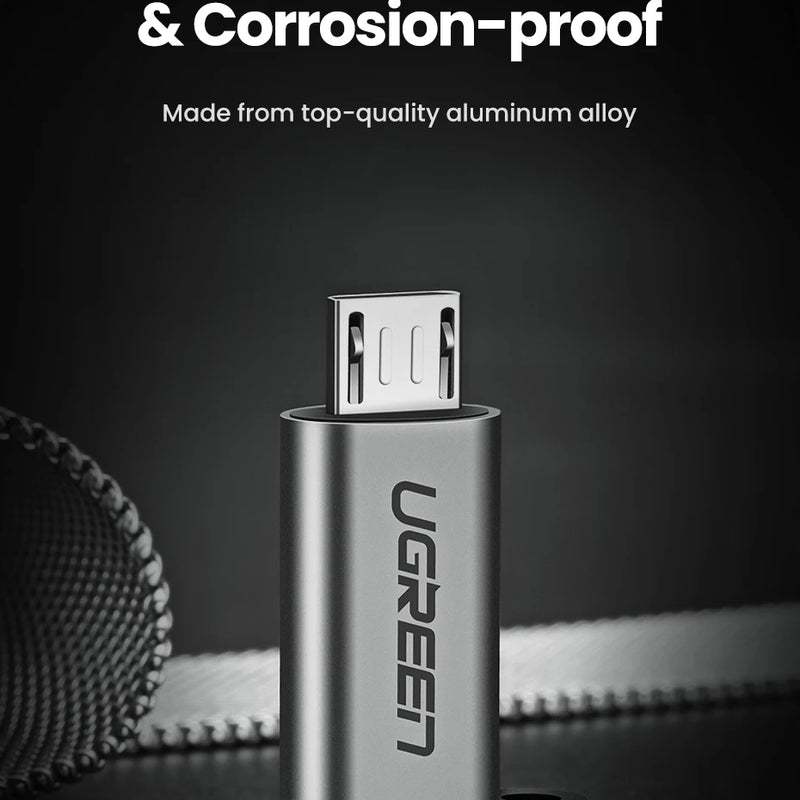 Ugreen USB Type-C Adapter Type C To Micro USB Female To Male Converters For Xiaomi Samsung Charger Data Cable USBC USB C Adapter