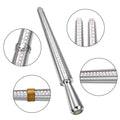 Professional Stick Ring Sizer Ring Stick Enlarger Mandrel Gauge Set Finger Sizes Measuring Jewelry Sizing Tools Equipment