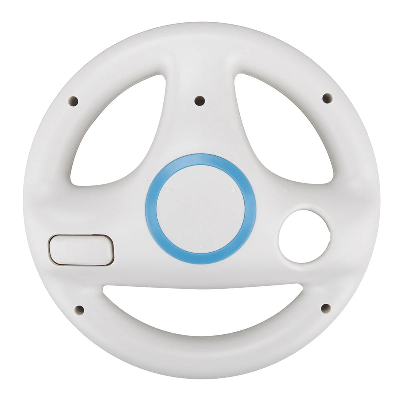 For Nintendo Wii Remote Controller Racing Wheel for Wii Kart Racing Games Controller for Color Game Racing Steering Wheel pink