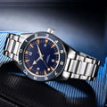 Custom Logo NH35 Movement Watch 10bars Mens 41mm Sapphire Ceramic Bezel Male Mechanical Clock Diver Sports Automatic Wristwatch
