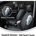 AUTOYOUTH Front Car Seat Covers Airbag Compatible Universal Fit Most Car SUV Car Accessories Car Seat Cover for Toyota 3 color