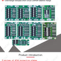 3S/4S 20 40A 60A Li-ion Lithium Battery Charger Protection Board 18650 BMS Drill Motor 11.1V 12.6V/14.8V 16.8V Enhance/Balance