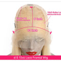 360 Lace Frontal Wig 613 Blonde 13x4 13x6 Body Wave Lace Front Wig Preplucked Brazilian Lace Front Human Hair Wigs 30 32 38 Inch