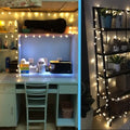 1.5m/3m/6m/10m LED Star String Lights Christmas Garland Battery USB Powered Wedding Party Curtain String Fairy Lamps For Home