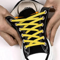 1Pair No Tie Shoelaces Elastic Shoelaces Kids Adult Quick Lazy Laces Flats Rubber Sneakers Running Shoelace 24 Colors