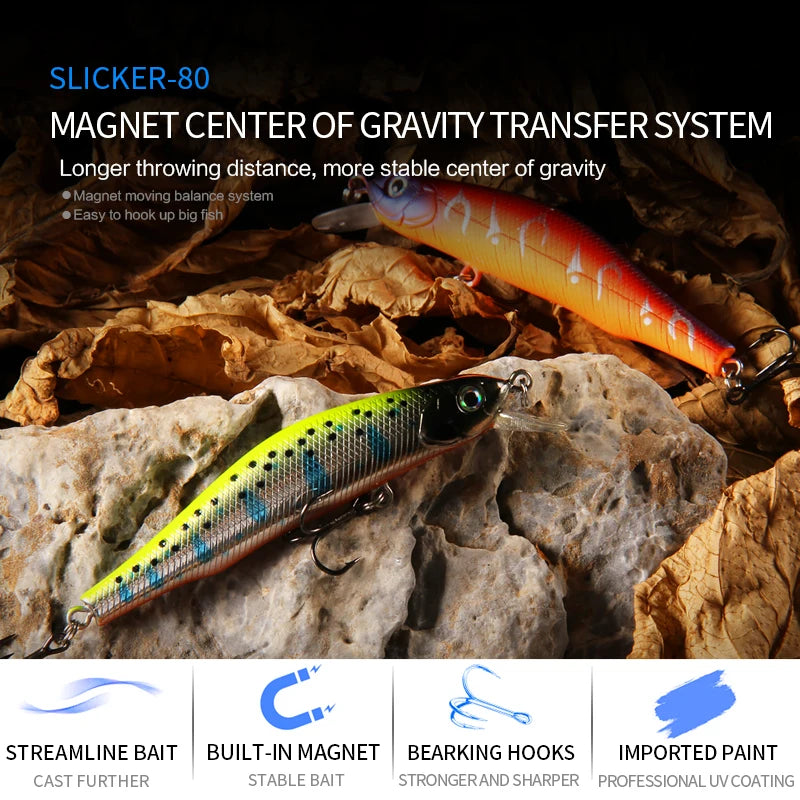 BEARKING 80mm 8.5g professional quality magnet weight - View 2 | SAMAG
