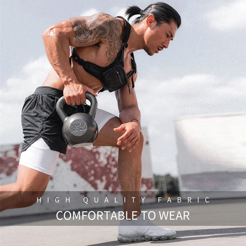 Summer Running Shorts Men Sports Jogging Fitness Training | SAMAG