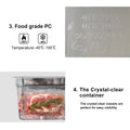 Stainless Steel Sous Vide Rack , 11L Sous Vide Cooker Containers Detachable Dividers Separator for Immersion Circulators