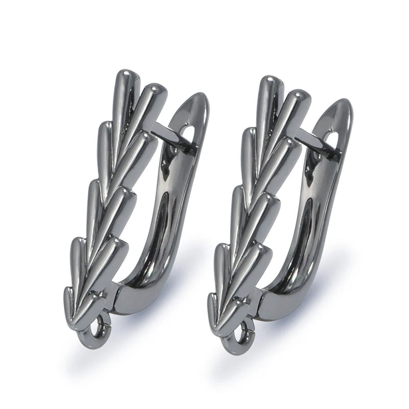 1 Pair Gold Plated  Earring Hooks Components Accessories Supplies For Woman DIY  Handmade Making Findings Jewelry  Wholesale