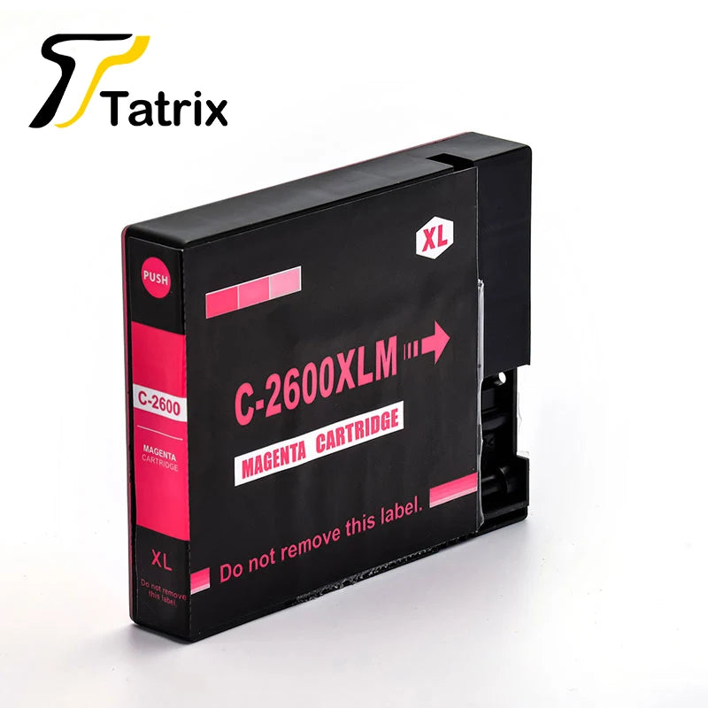 Tatrix For Canon 2600 PGI2600 PGI2600XL Compatible Ink Cartridge For Canon MAXIFY IB4060/MB5060/MB5160/MB5360/MB5460 Printer