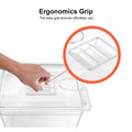 Stainless Steel Sous Vide Rack , 11L Sous Vide Cooker Containers Detachable Dividers Separator for Immersion Circulators