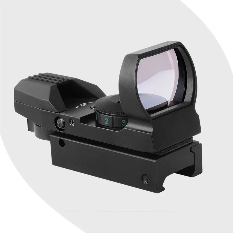 Hot 20mm Rail Riflescope Hunting Optics Holographic Red Dot Sight Reflex 4 Reticle Scope Collimator Sight
