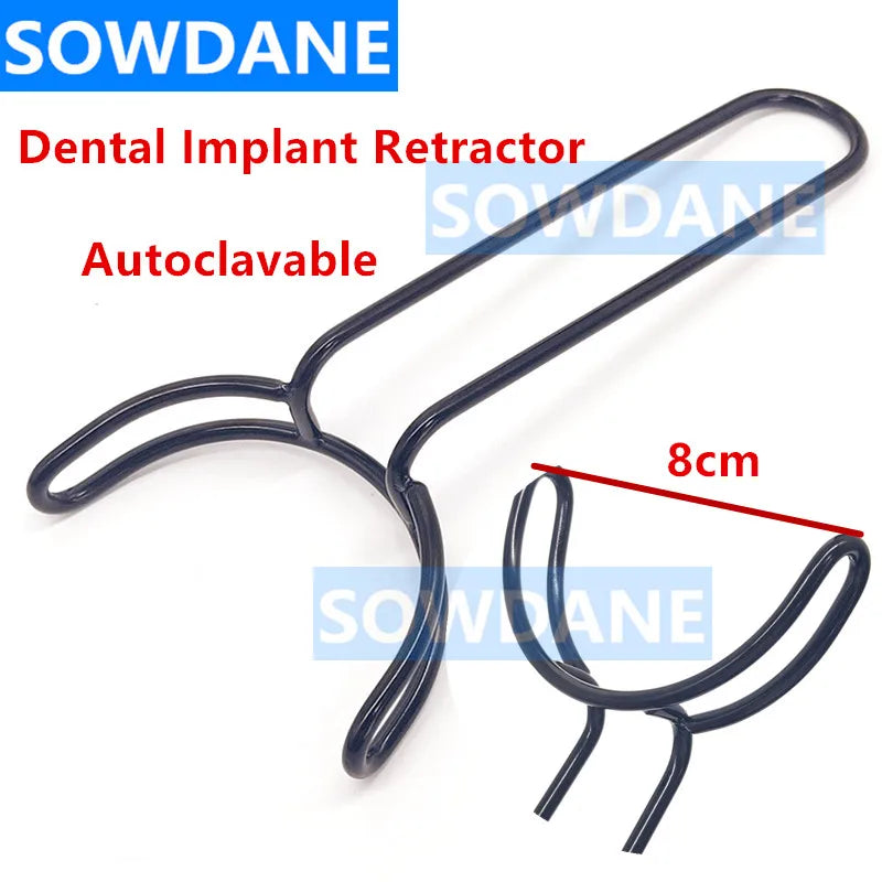 1 piece Dental Implant Lip & Cheek Retractor Orthodontic Surgical Mouth Opener Instrument Autoclavable Stainless Steel