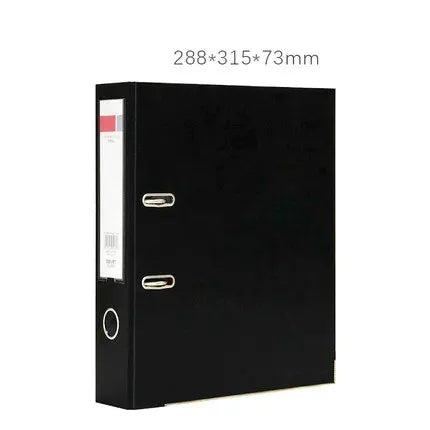 Deli Large Ring Binder A4 File Folder Kraft Paper Archivador Anillas A4 Folder For Documents Organizer Big Ring Binder Folder A4