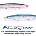 TSURINOYA 173F Ultra-long Casting Floating Minnow 173mm | SAMAG
