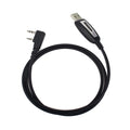 Retevis TK3107 H777 Walkie Talkie Two-pin USB Programming Cable for Baofeng UV-5R UV-82 Retevis RT22 RT15 RT81 Win XP/7/8 System