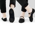 Boys Men Ballet Dance Shoes Adult Girls Soft Canvas Practice Dance Shoes Leather Sole Ballerina Shoes For Ballet