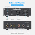 Fosi Audio M03 Subwoofer Amplifier 300W Mono Amp Digital Hifi Home Power Audio Amplifier for Home Theater