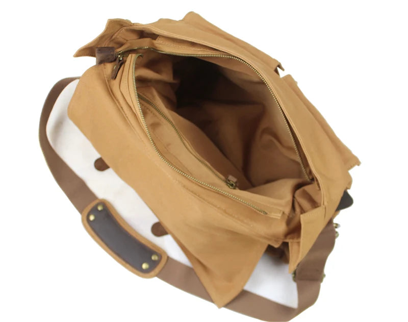 I AM LEGEND Will Smith Canvas +Genuine leather Men Messenger Bag Canvas Shoulder Bag men Crossbody Bag Sling Casual Bag Satchel
