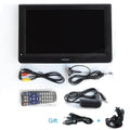 LEADSTAR D12 inch HD Portable TV DVB-T2 ATSC ISDB-T tdt Digital and Analog mini small Car Television Support USB SD Card MP4 AC3