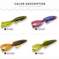 ESFISHING Hot Jigging Silicone Bait Rage Bug Craw 100mm Wobblers for Pike Bass Pesca Artificial Ned Fishing Lure Salts