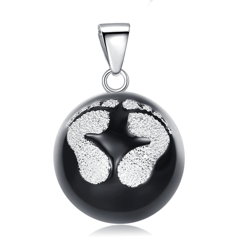 Eudora Harmony Ball Pendant Necklace Pregnancy Chime Ball Mexcian Bola Pendants Wishing Balls Fine Jewelry for Women Best Gift
