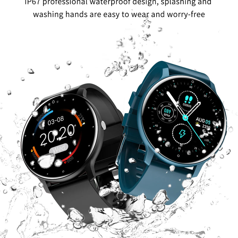 LIGE 2026 Smart Watch Women Men Ladies Gift Sport Fitness Men Watches Heart Rate Monitor Waterproof Smartwatch For Android IOS