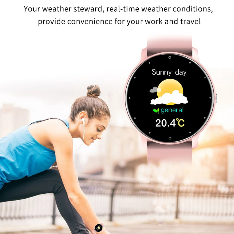 LIGE 2026 Smart Watch Women Men Ladies Gift Sport Fitness Men Watches Heart Rate Monitor Waterproof Smartwatch For Android IOS