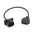 17 Pin to 16 Pin Cable OBDII OBD2 Cable Diagnostic Adapter Connector For Mazda