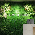 Artificial Plant for Background Wall Decoration, DIY Simulation Grass Leaf, Wedding Background, Party, Garden, Flower, New