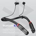 EARDECO 200 Hour Playback Bluetooth Earphone Bass Wireless Headphones Neckband Bluetooth Earphone with Mic Sport Music Stereo