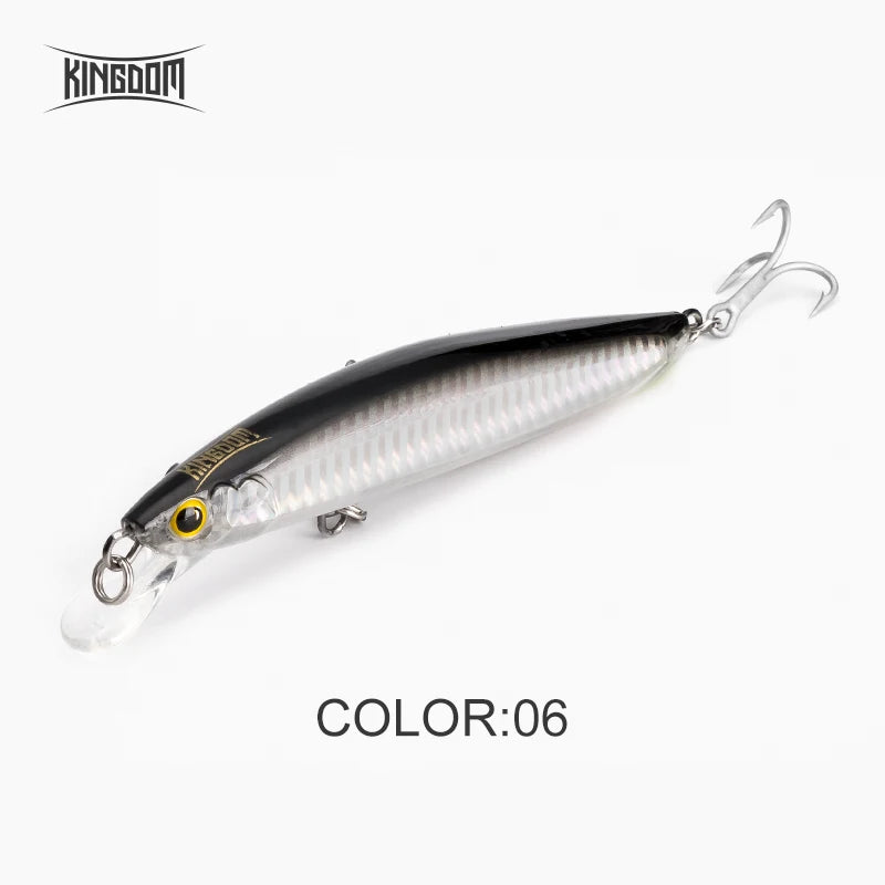 Kingdom Sea Fishing Lures Jerkbaits Minnow Saltwater | SAMAG