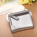 Fashion Split Leather Women Wallets Mini Purse Lady Small Leather Wallet with Coin Pocket