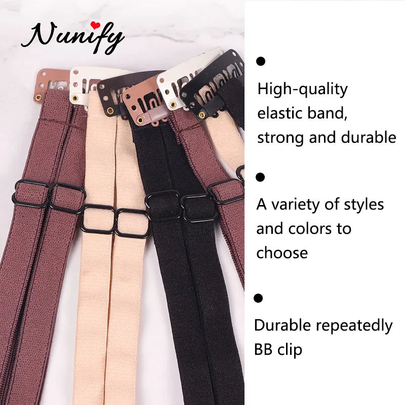 Nunify Adjustable Double Stretch Band For Eyes And Eyebrows Eyes Lift Hair Band Magic Elastic Band With Hold Bb Clips