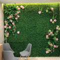 Artificial Plant for Background Wall Decoration, DIY Simulation Grass Leaf, Wedding Background, Party, Garden, Flower, New