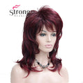 StrongBeauty Long Shaggy Layered Ombre Blonde Classic Cap Full Synthetic Wig Women's Wigs COLOUR CHOICES