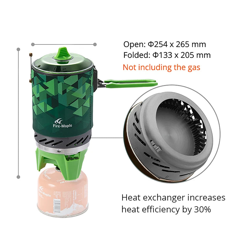 Fire Maple X2 Outdoor Gas Stove Burner Tourist Portable - View 2 | SAMAG