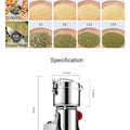 BioloMix 800g 700g Grains Spices Herbals Cereals Coffee Dry Food Grinder Mill Grinding Machine Gristmill Flour Powder crusher