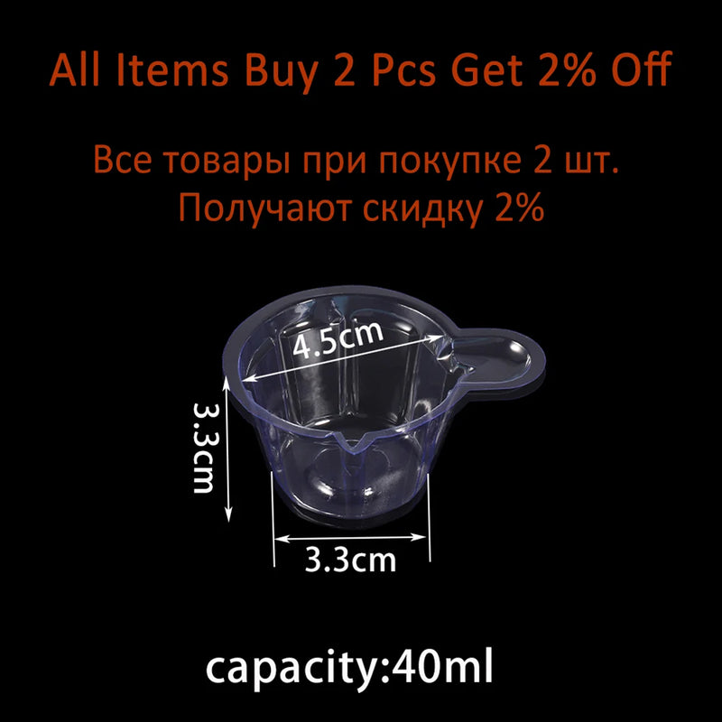 20-200Pcs 40ml Plastic Disposable Cups Dispenser For DIY Epoxy Resin Jewelry Accessories Making Tools Equipments Tools Supplies