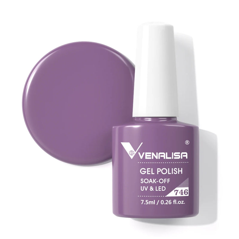VENALISA Non Cleansing Topcoat Nail Art 7.5ml Soak off Base Coat Foundation No Wipe Top Coat Nail Gel Funny Bunny Gel Varnish