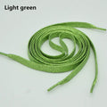 1 cm Width Colorful Lurex Shoelaces Trendy Bright Colorful Fall Winter Shoelaces Sneaker White Casual Sports Leather Shoes Laces