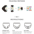 Reusable Menstrual Pads for Monthly Gaskets Women's Panties Washable Sanitary Napkin Female Hygiene Daily Towels Personal Health