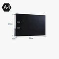 Landscape Lever Arch Folder A4 A3 Paper Organizer Document Folder 2-Rings Binder A4 File Folder Horizontal A3 File Big Binder