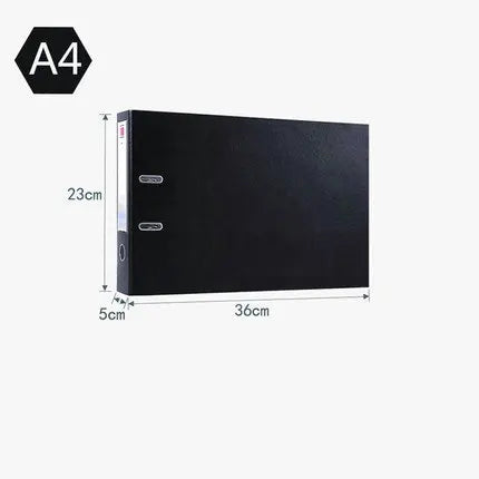 Landscape Lever Arch Folder A4 A3 Paper Organizer Document Folder 2-Rings Binder A4 File Folder Horizontal A3 File Big Binder